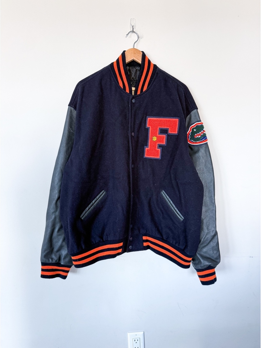 Vintage University of Florida Varsity Letterman Jacket Maverick Sz 2XL
